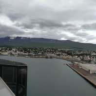 Akureyri von der MSC Meraviglia aus