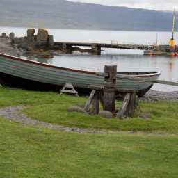 Ruderboot aus dem 18. Jahrhundert (wird noch gebraucht)